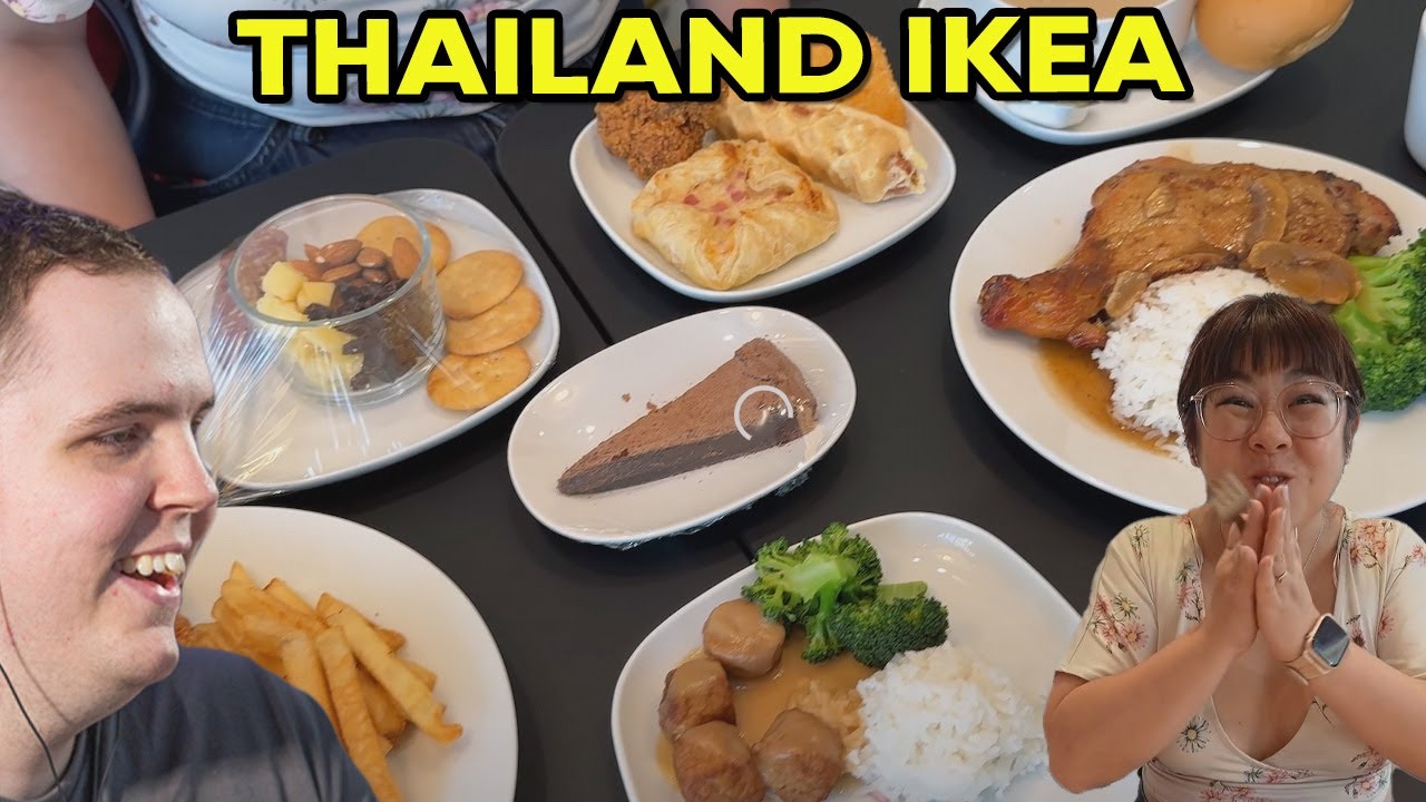 IKEA in Thailand | AdmiralBulldog Reacts to Dancing Bacons