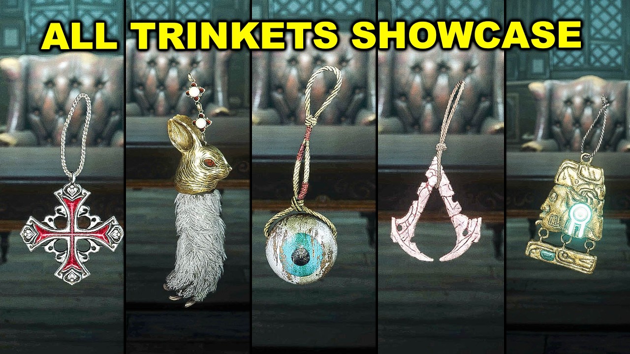 Assassin's Creed Black Flag Resynced - All Trinkets Showcase