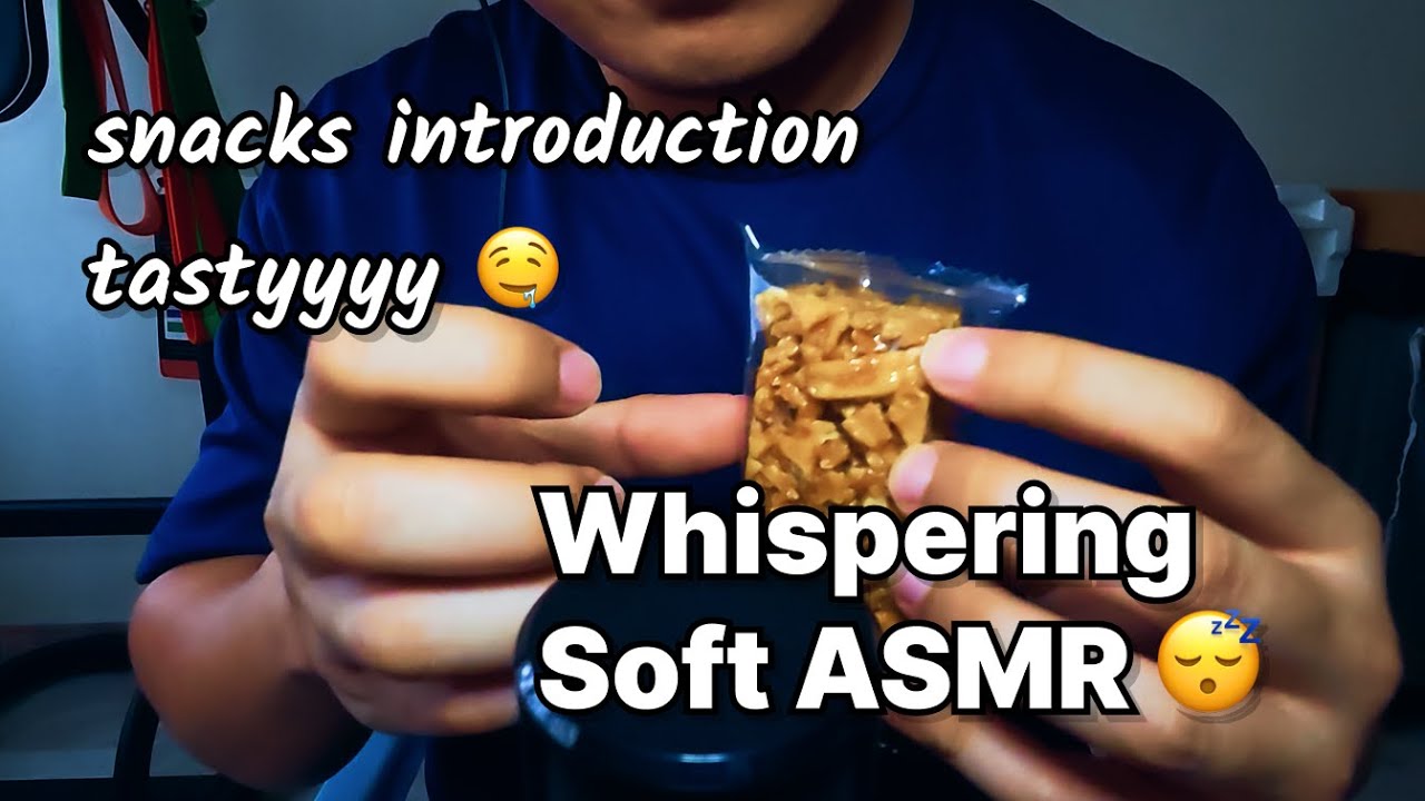 ASMR Whispered Snack Introduction 🤫🍿 Soft Talking & Cozy Relaxation