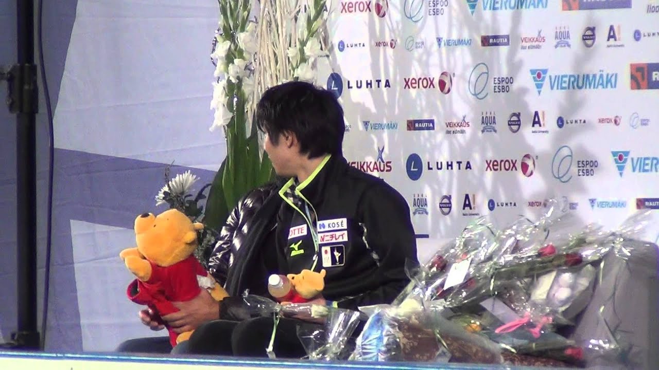 Finlandia Trophy 2013 Yuzuru HANYU kiss&cry SP 00056