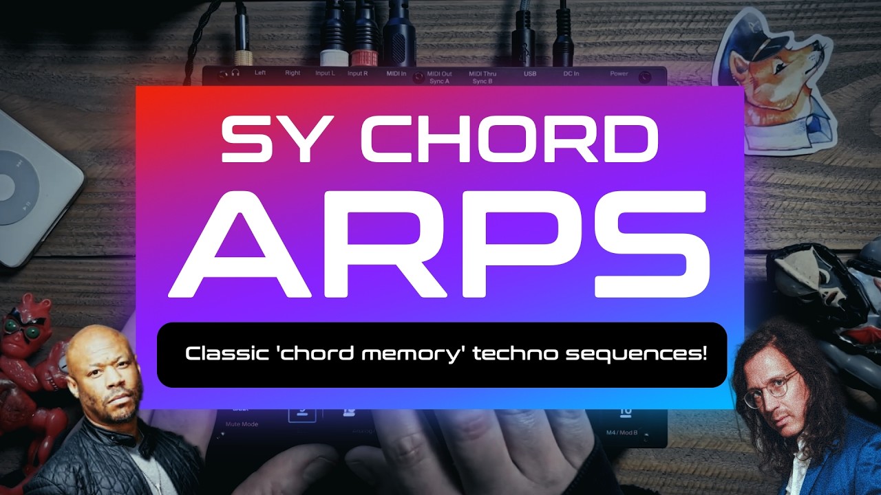 Syntakt | SY Chord Techno Arps Demo & Tutorial. Classic Techno riffs!