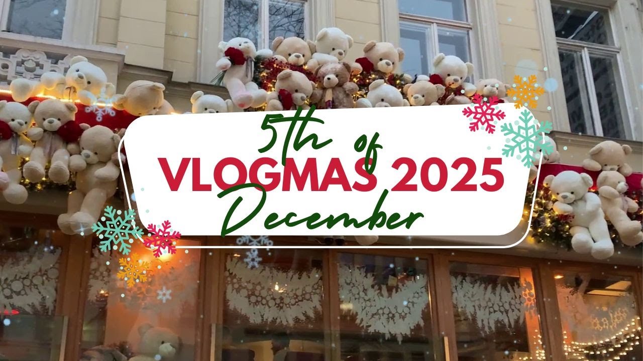 VLOGMAS, День 1 (начинаем с опозданием!) | Рождественские покупки и, наконец, погружение в праздн...