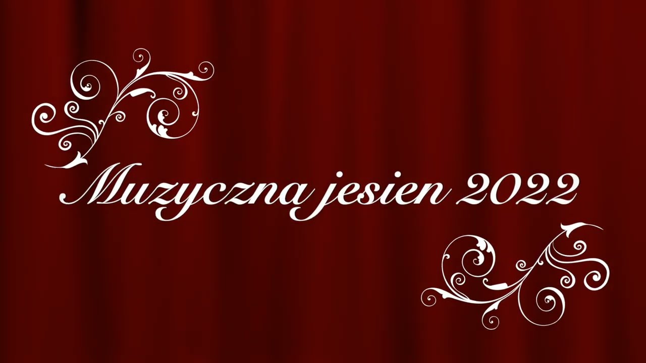 Muzyczna jesień 2022 dzieci grają