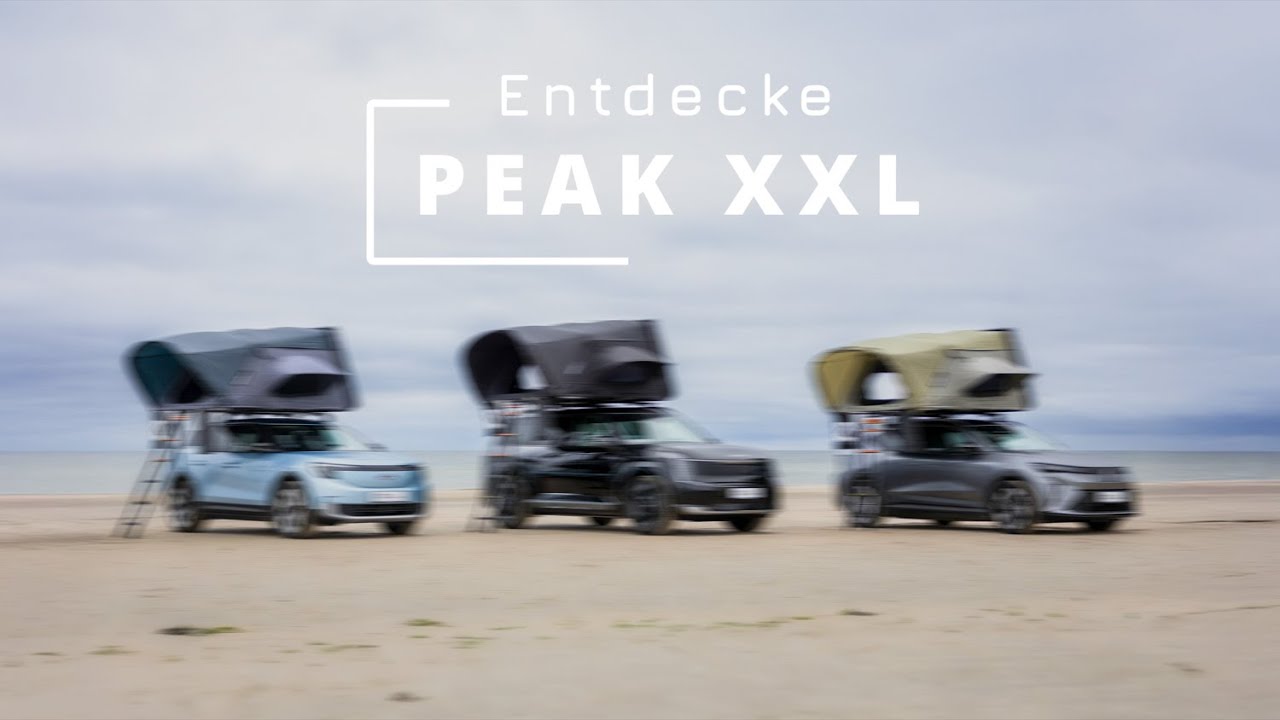 Entdecke den Moby Mountain Peak XXL | Geräumiges hybrides Dachzelt für die ganze Familie