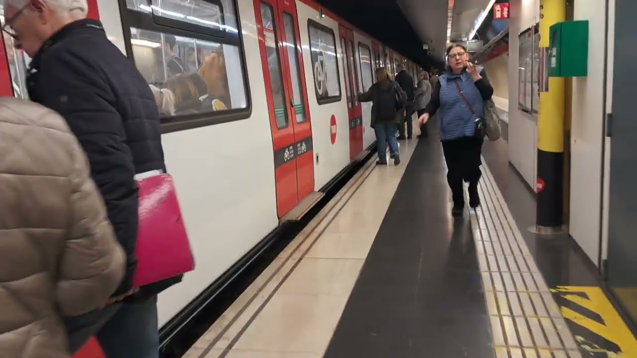Metro de Barcelona L1 | Hostafrancs (TMB 6000-8000)