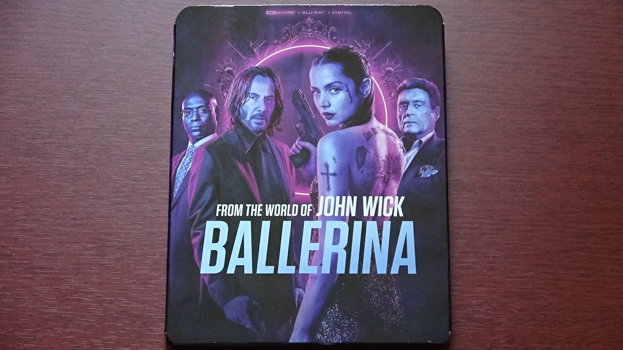 Ballerina 4K Ultra HD Blu-ray Unboxing