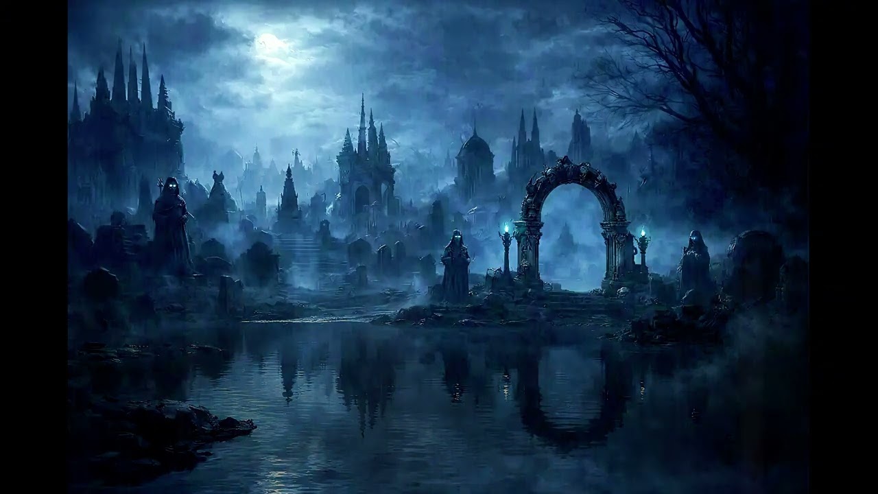 Sleeping in the Bone Quarter | Dark Gothic Fantasy City Rain (8 Hours)