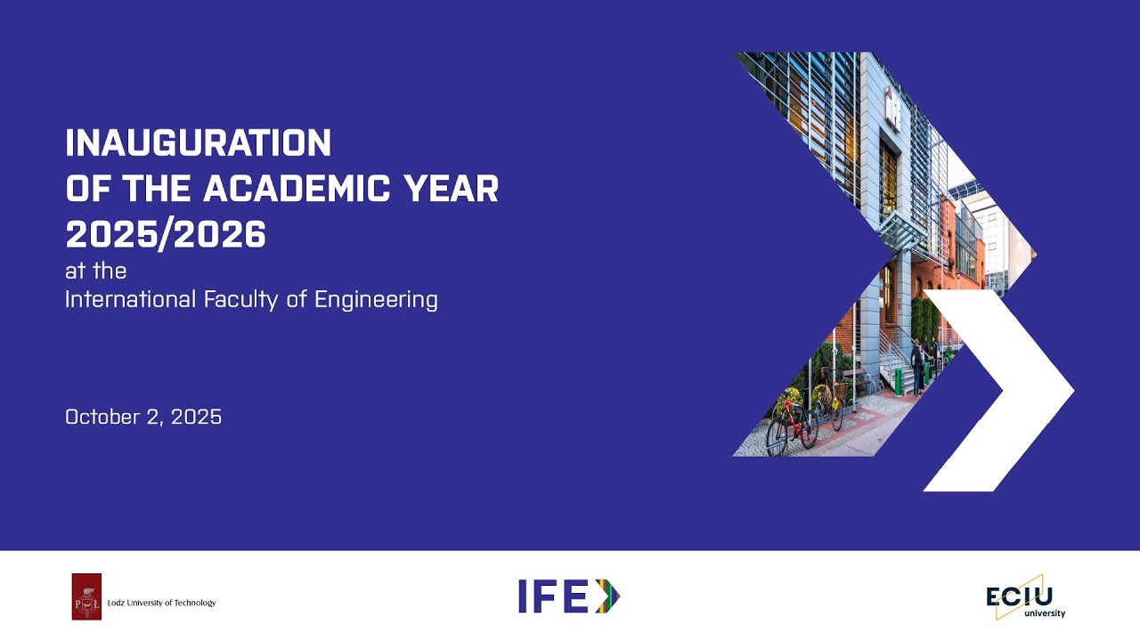 Inauguration of the academic year 2025/2026 at the International Faculty of Engineering