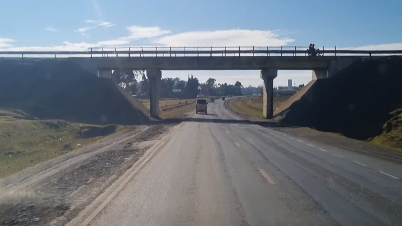 FLY-OVER, NAIVASHA NAIROBI HIGHWAY//EARLY MORNING RIDE FROM NAKURU TO NAIROBI