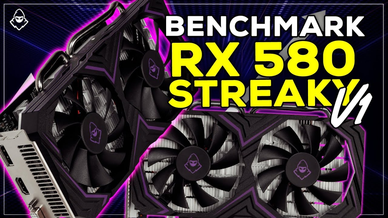 RX580! BENCHMARK - TESTEI O DESEMPENHO DELA 1080p