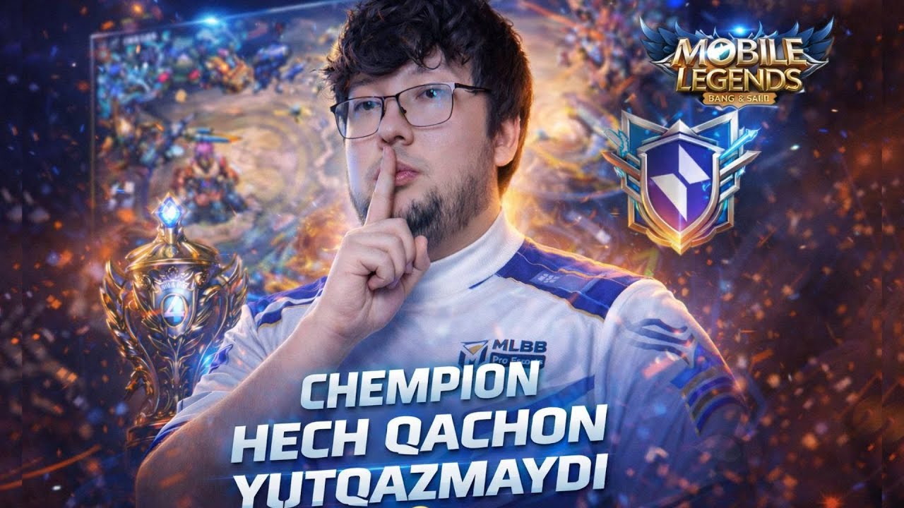 Chempion Hech Yutqazmaydi Official Show Match|Mobile Legends|UZB