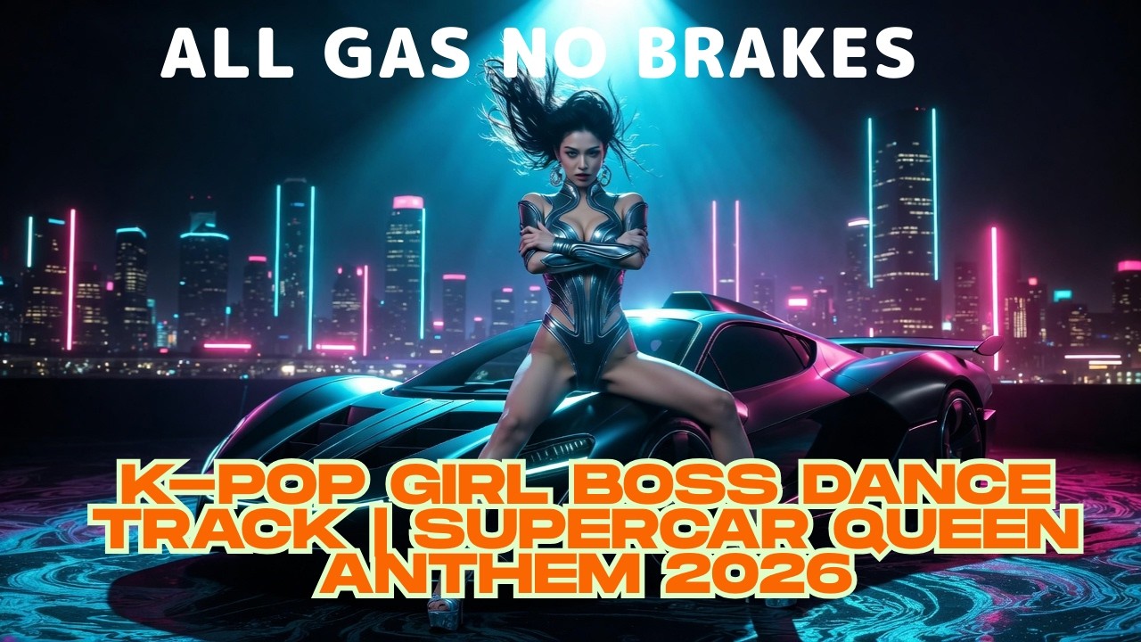 ALL GAS NO BRAKES（K-POP Inspired R&B Dance | High Heels & Supercar Energy2026）#AllGasNoBrakes