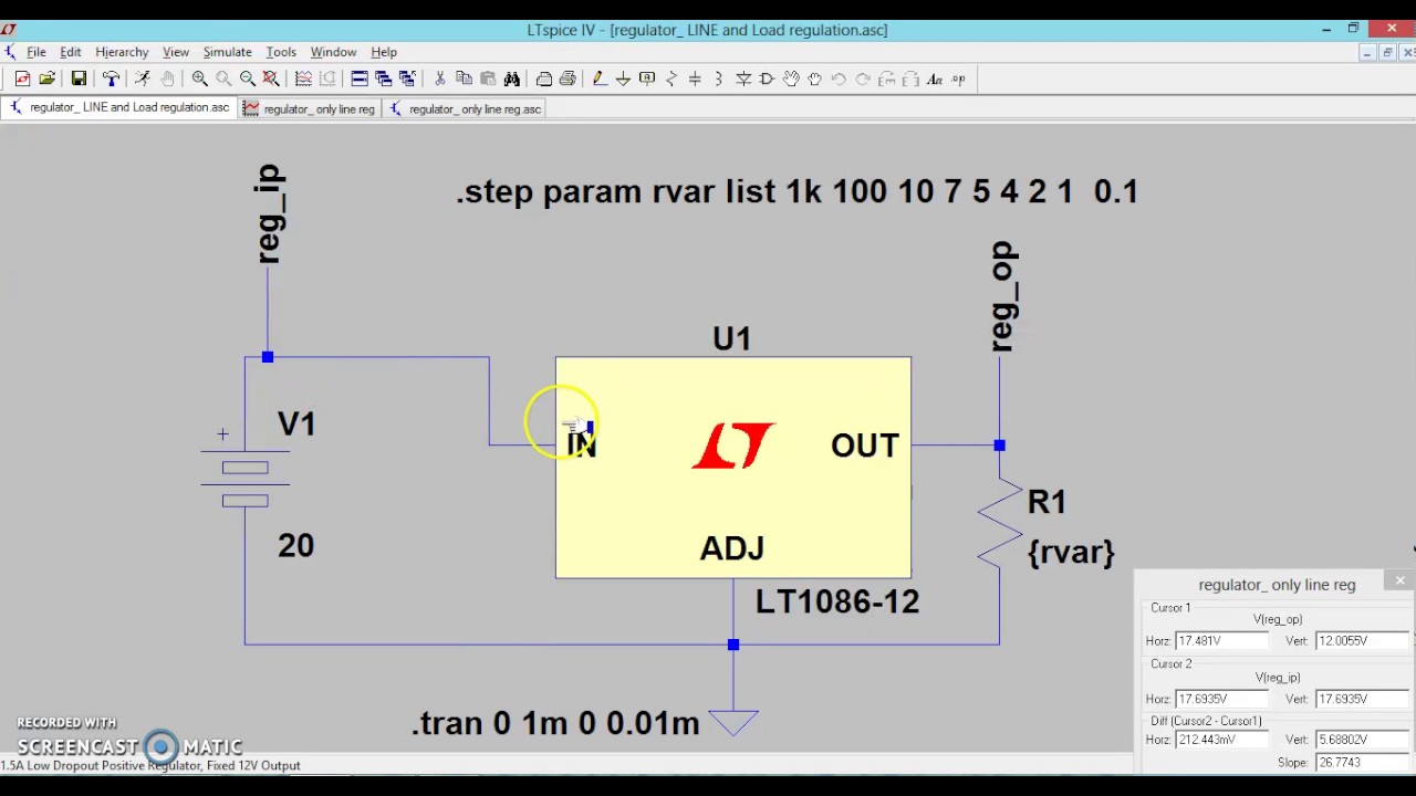 4Line and Load Regulation