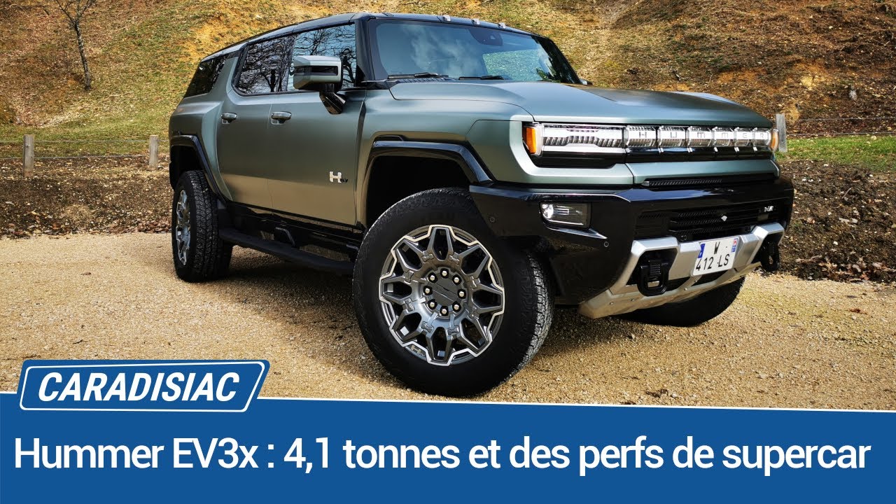 Hummer EV3x : 4,1 tonnes d'