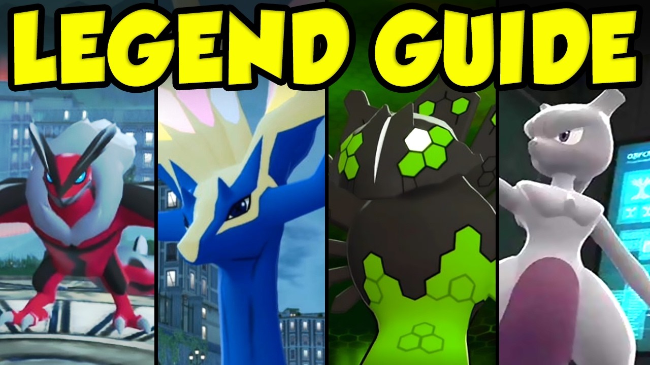 КАК ПОЛУЧИТЬ КСЕРЕАСА, ИВЕЛЬТАЛА, ЗИГАРДА И МЬЮТВО В POKEMON LEGENDS ZA! Руководство по всем леге...