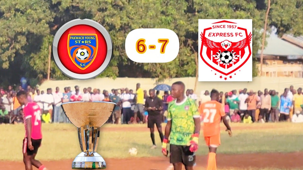 Pakwach Young Stars 6 - 7 Express FC Highlights full time