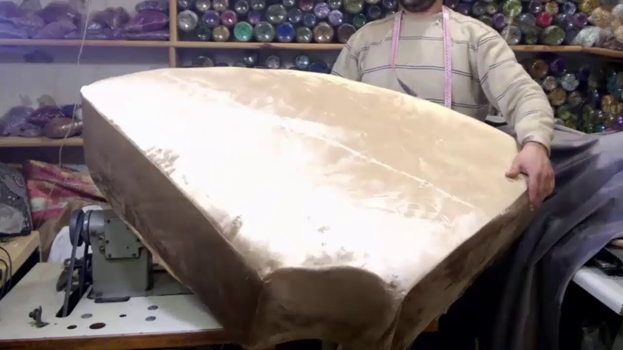طريقة تغلاف سداري على شكل فرماجة---How to cover MATTRESS COMFORT