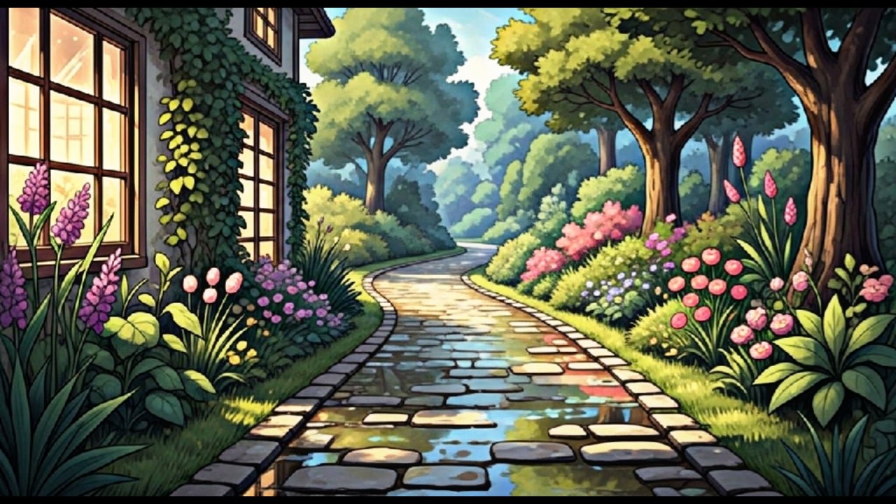 My Grandma’s Garden | A Ghibli-Style Cozy Life Story