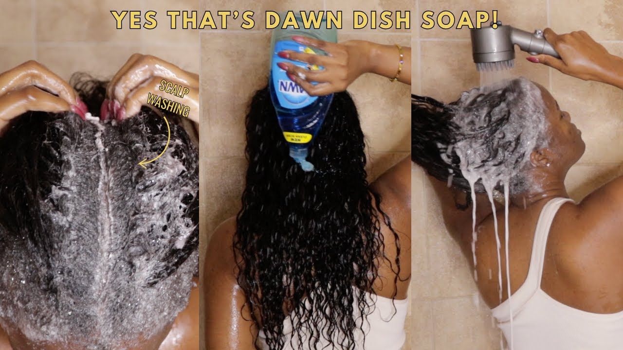 How I Wash My Hair While Wearing A Protective Hairstyle | Hair Growth | Leave Your Hair Alone!