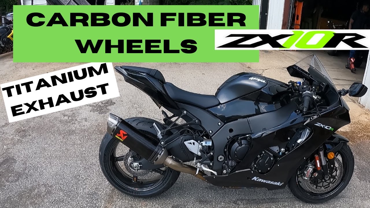 2021 ZX10R Gets Carbon Fiber Wheels + Titanium Exhaust and Dyno - Moore Mafia