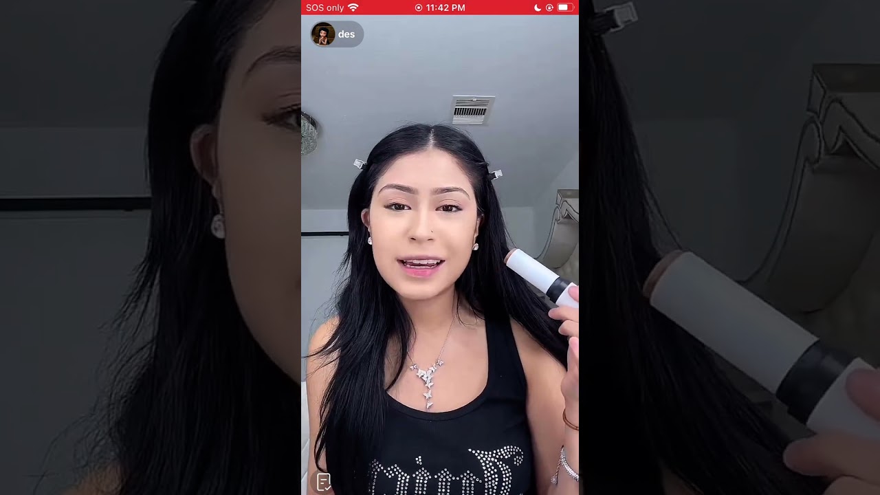 Дезире Монтойя в TikTok в прямом эфире, часть 1