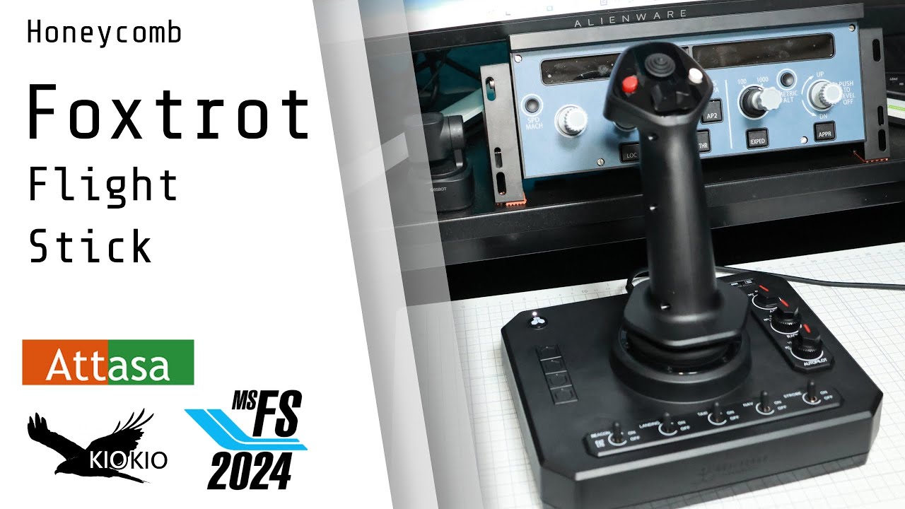 旅客機も戦闘機も！多機能スティック Honeycomb「FOXTROT」レビュー【MSFS 2020/2024】