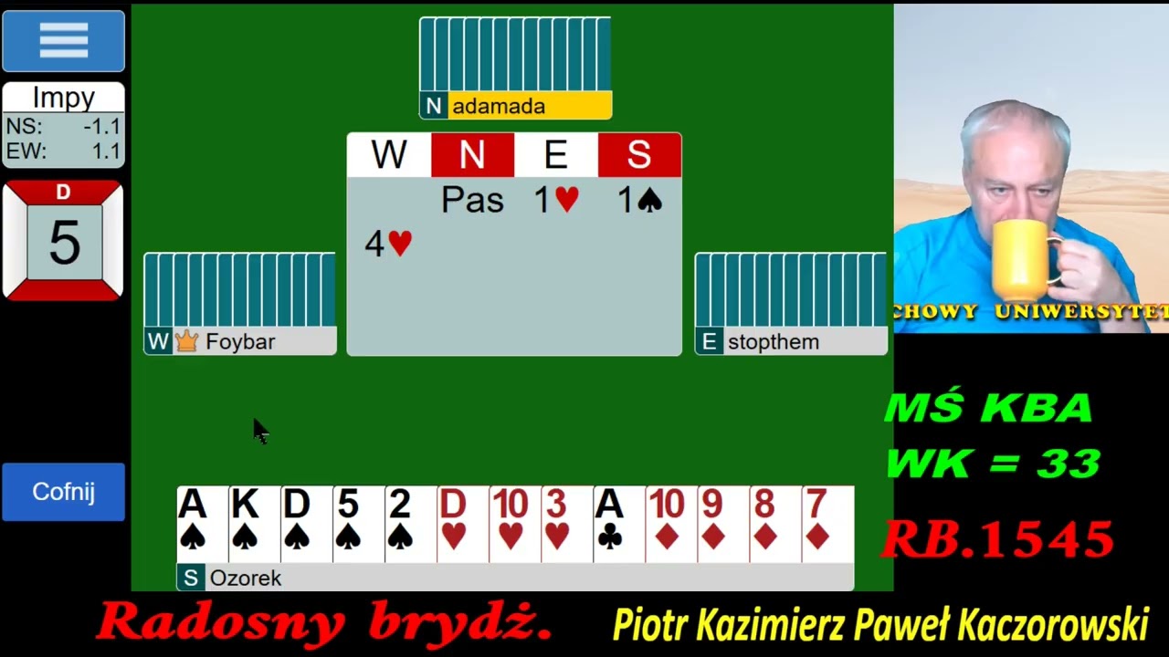 Radosny Brydż RB.2999