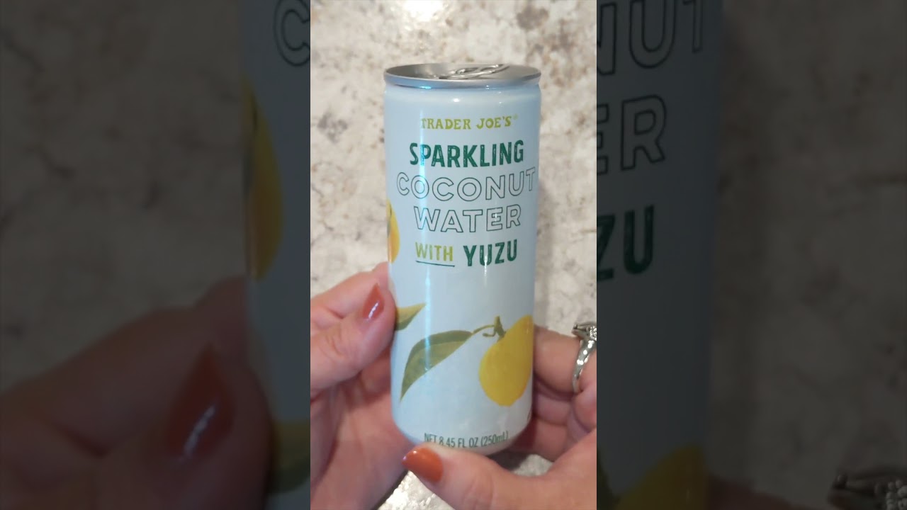 Review: Sparkling Coconut Water with Yuzu from Trader Joe's