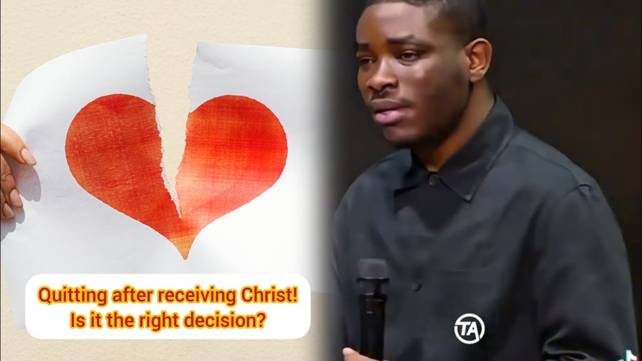 Is it okay to quite relationship after receiving Christ?