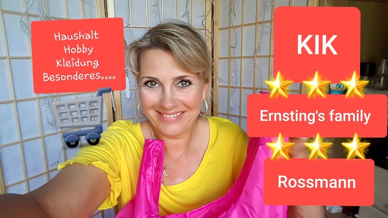 Rossmann / KIK / Ernsting's family HAUL