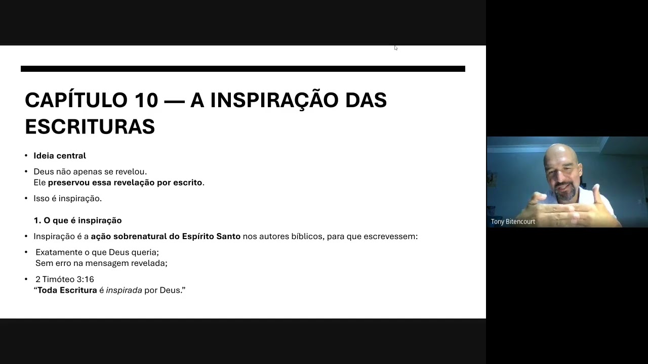 Aula 3 - Inspiração vs revelação