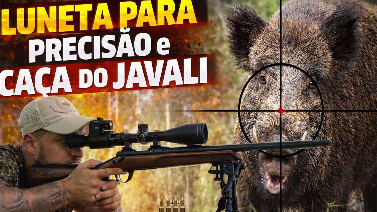 Luneta Hawke 5-25x56 FFP- CAÇA E PRECISÃO 
