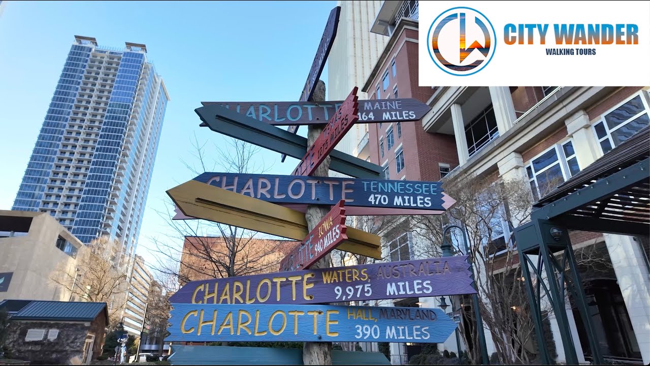 Charlotte, NC [4k] Walking Tour | January 2025
