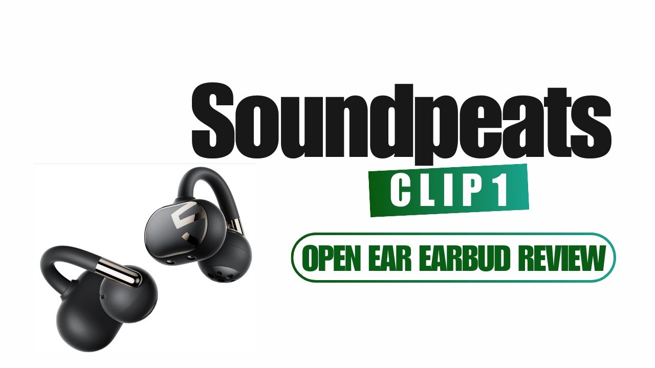Открытые наушники-вкладыши Soundpeats Clip 1
