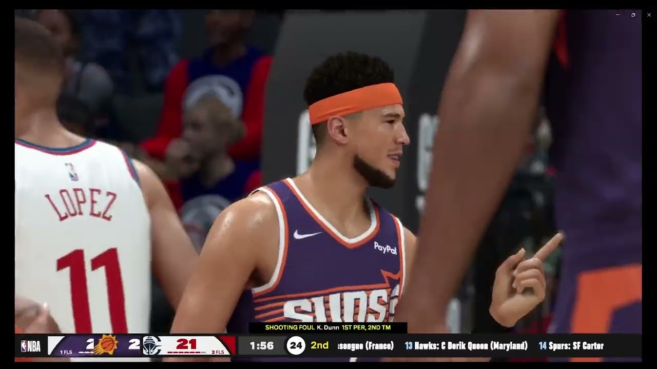 Suns @ Clippers - Year 1, Game 2 (NBA 2k26 Gameplay)