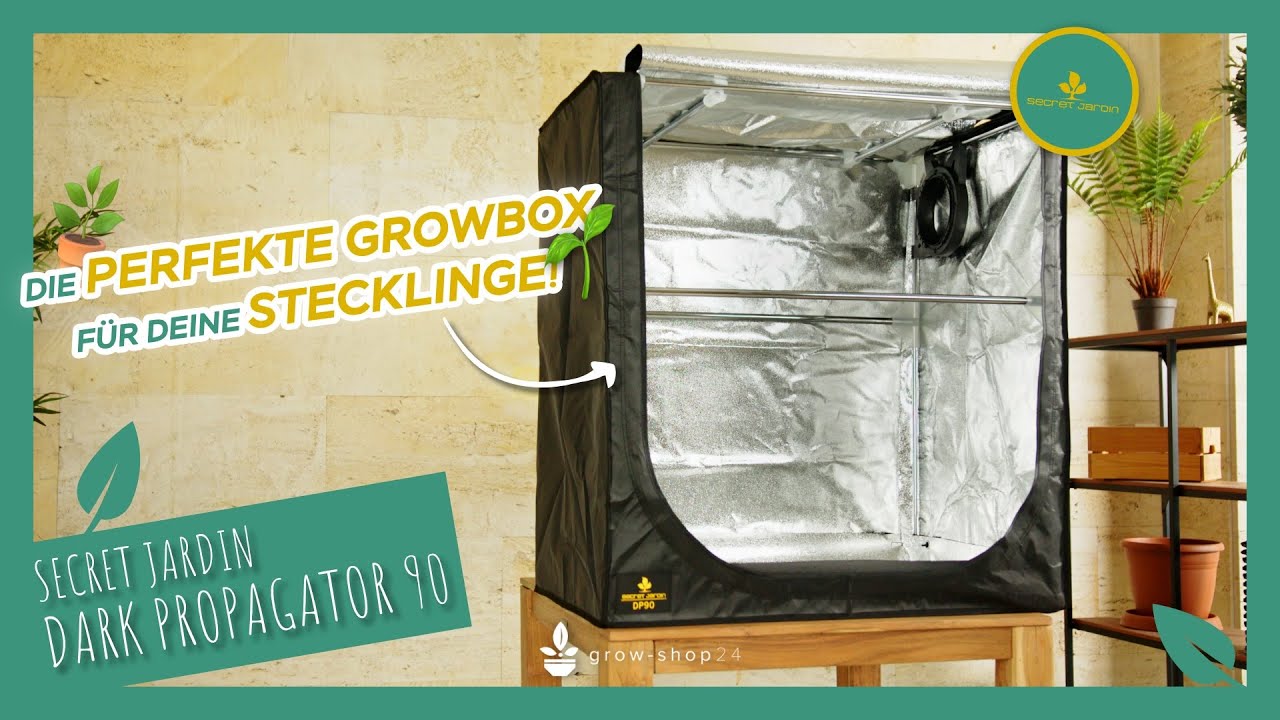 Secret Jardin Dark Propagator Anzuchtbox für deinen Homegrow!