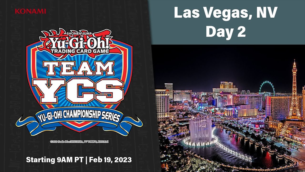 Welcome to Day 2 of the Yu-Gi-Oh! TCG TEAM YCS in Las Vegas!