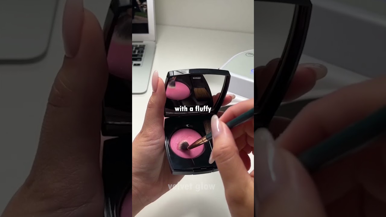 💅 Korean Nails at Home  Easy Blush Hack for Soft Nails ✨