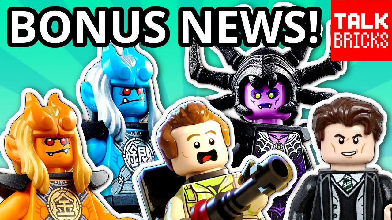BONUS LEGO NEWS! NEW Monkie Kid! Comic Con 2020 Plans! Ghostbusters Return?! Next LEGO Ideas Set!