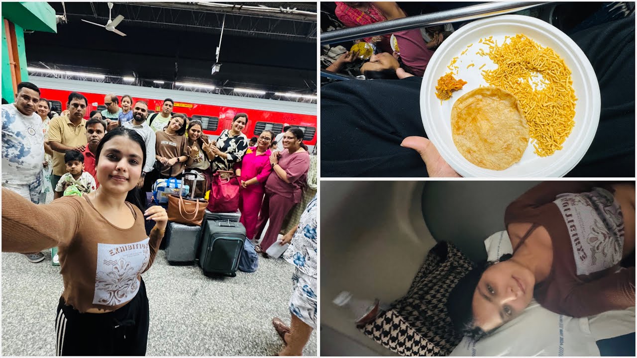 Train journey with my full family 😍|| Bhaiya ke ghar chale ? || orrisa || alkaagarwal