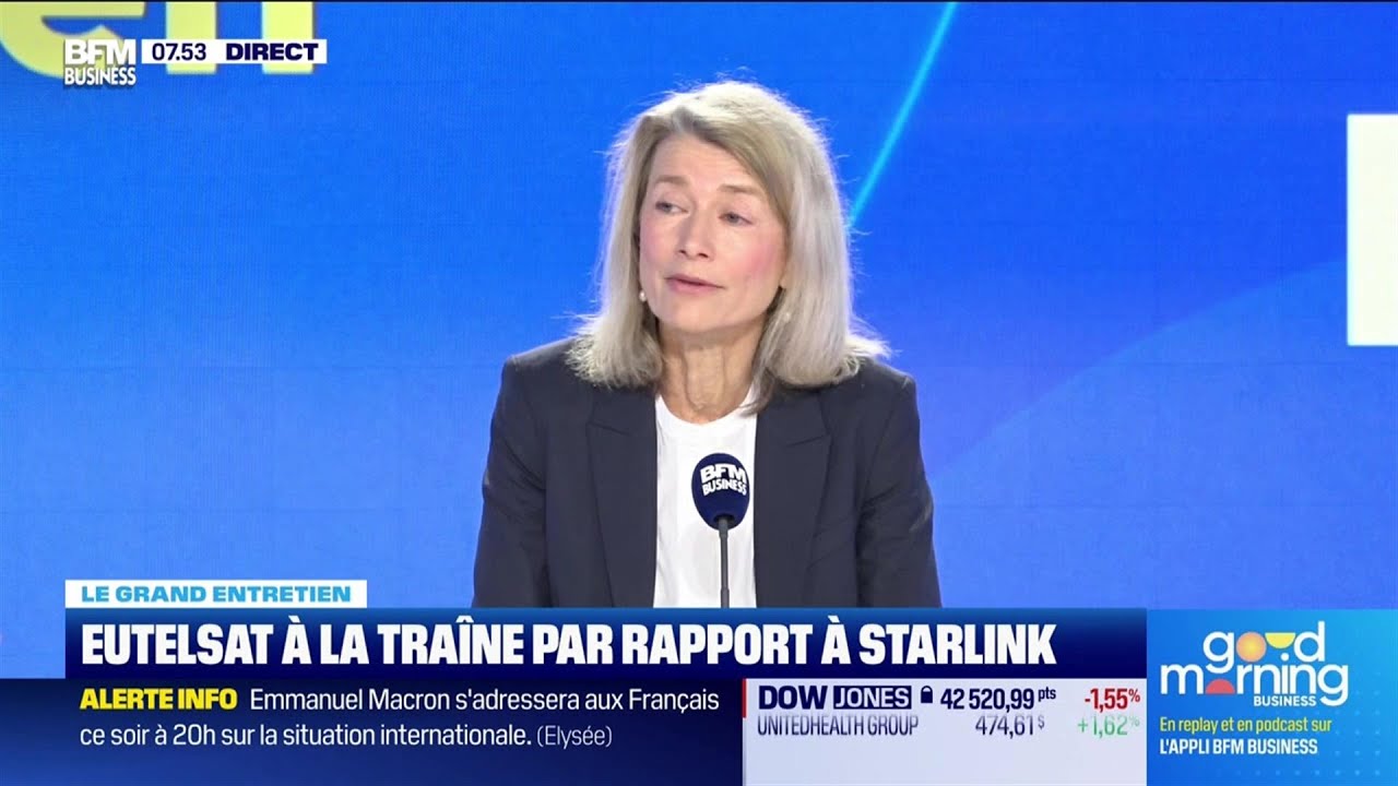 Le Grand entretien : Eutelsat prendra-t-il le relais de Starlink ?