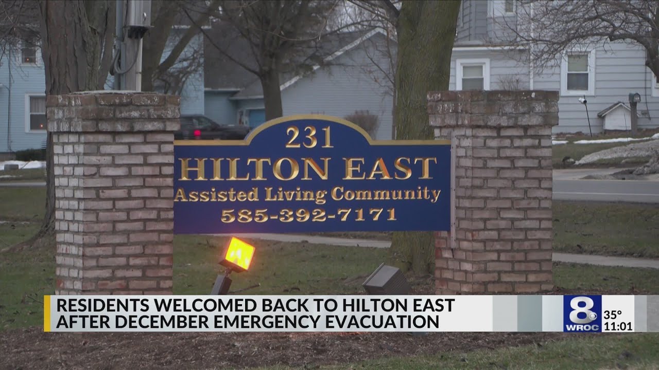 Residents welcomed back to Hilton East after December emergency evacuation