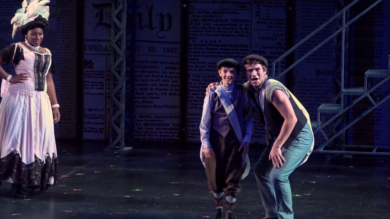 Mia Johnson as Medda Larkin in VYT's Newsies - August 2018
