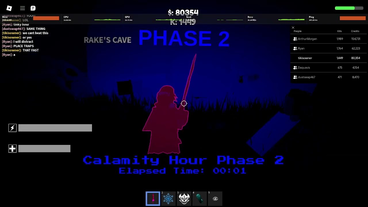 beating calamity again but i recorded the p1 / THE RAKE: FAN REMAKE │ KILL TEST