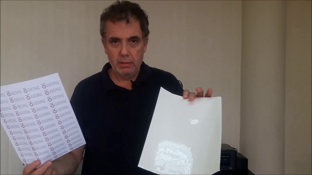 Fazendo canetas com adesivo sublimatico