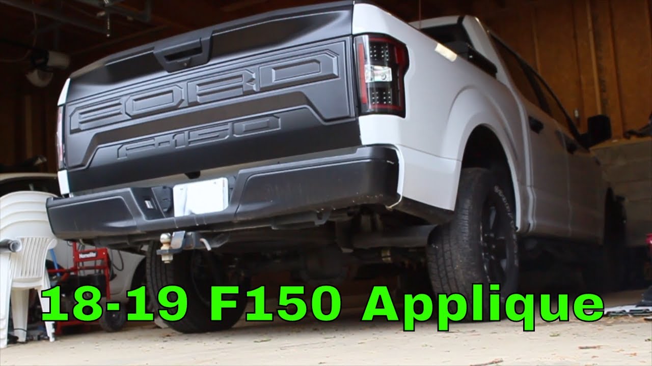Модификация задней двери F-150 2018-2019 и виниловая пленка