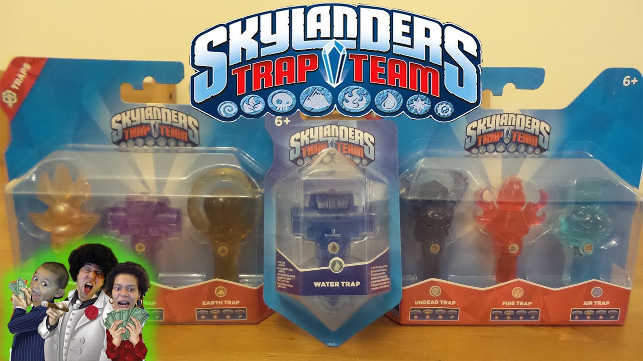 SKYLANDERS: Trap Team UNBOXING TRAPS with OUTLAW BRAWL AND CHAIN
