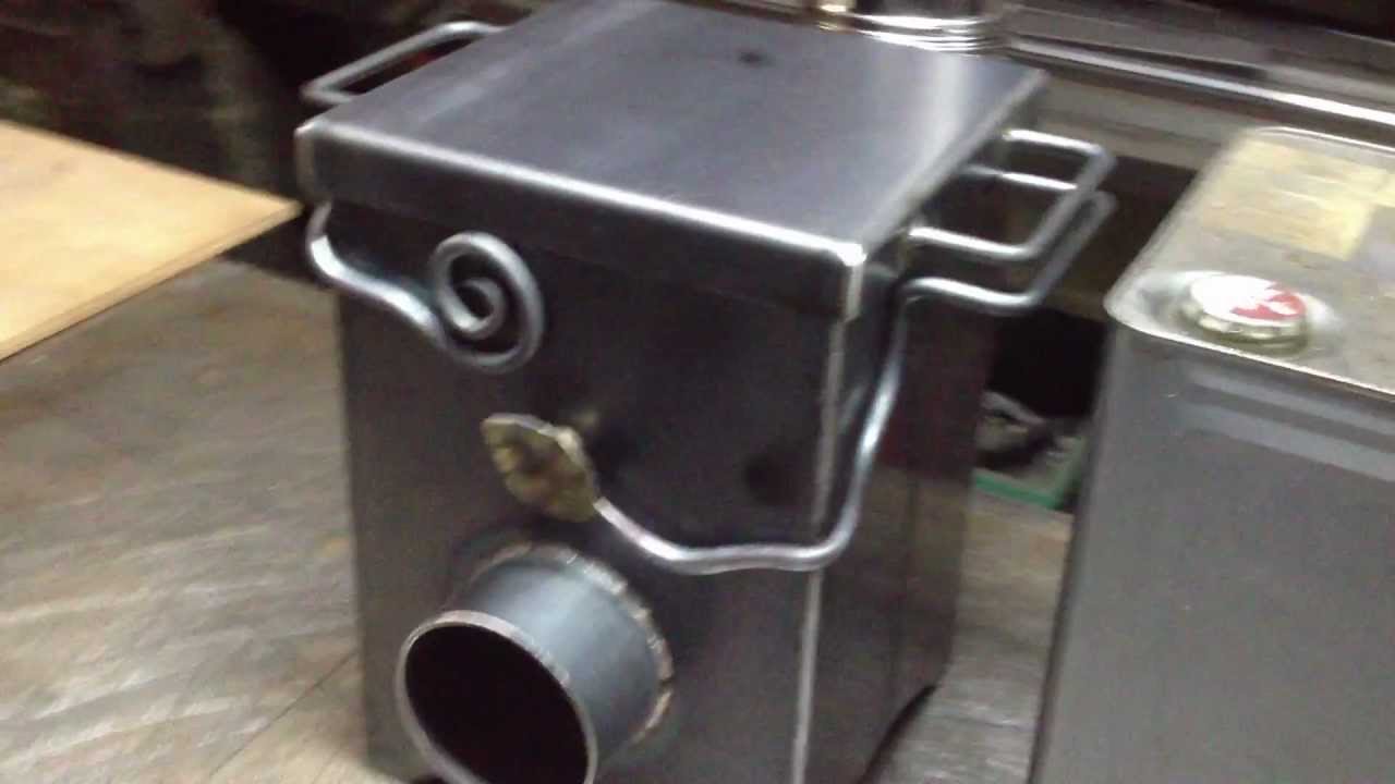 一斗缶サイズのロケットストーブ