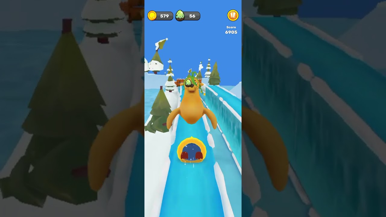 Penguin Dash Run Race 3D Gameplay Part 2