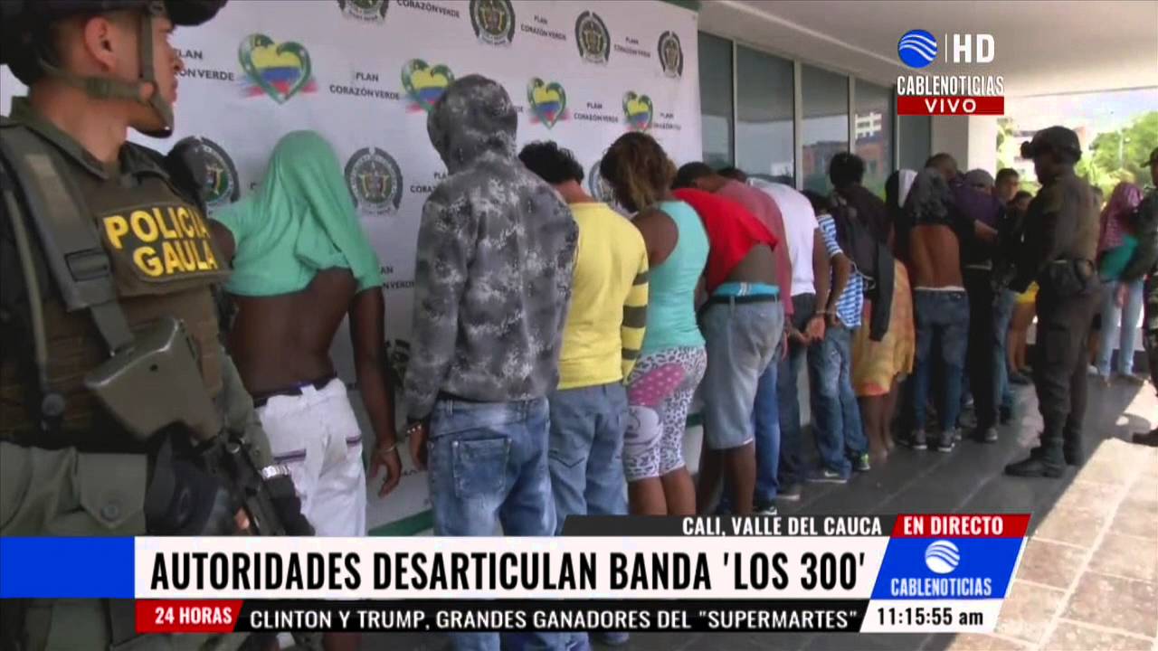 Autoridades desarticulan banda ‘los 300’ en Palmira, Valle del Cauca